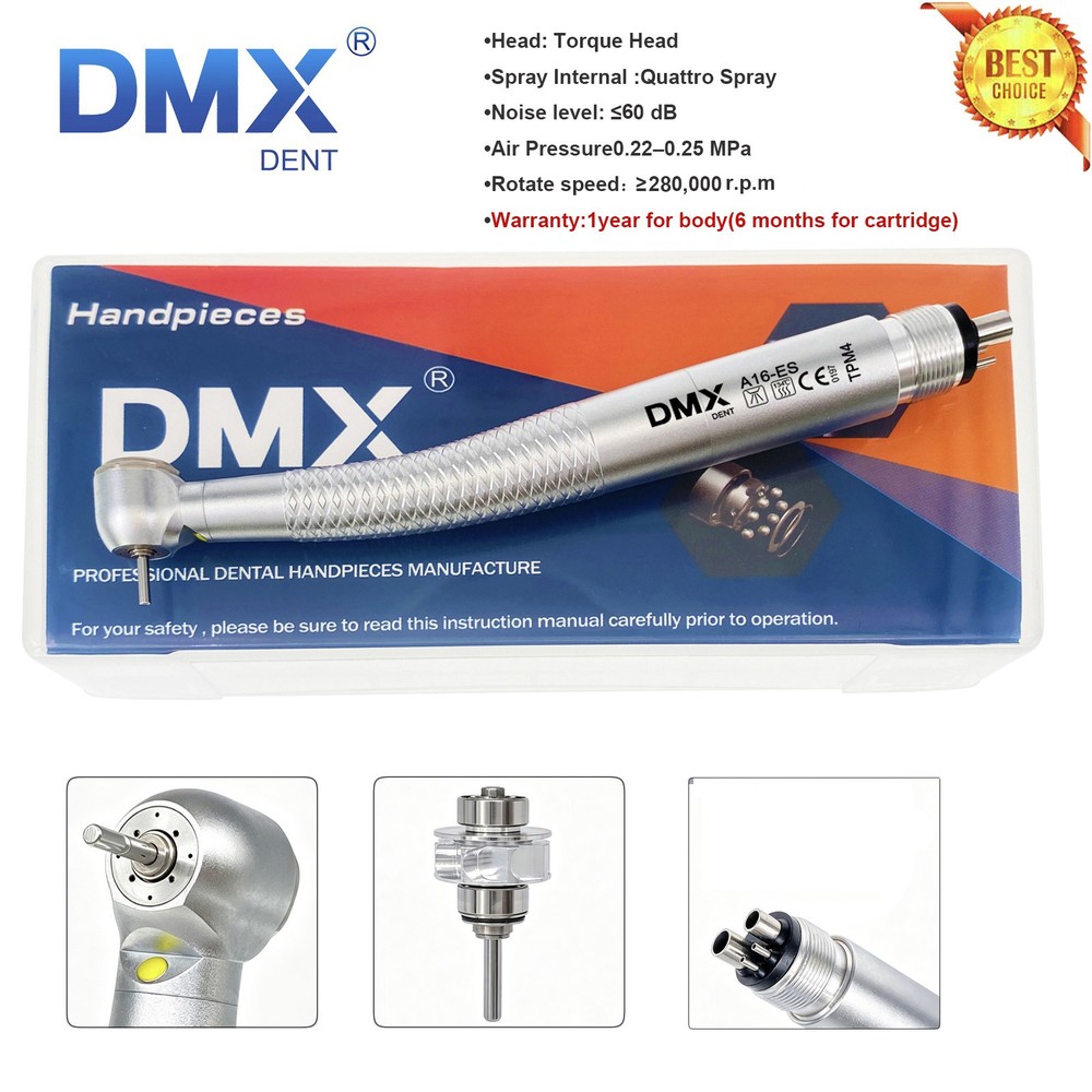 COXO Style DMXDENT A16-ES/G Dental LED E-generator High Speed Handpiece Fit NSK