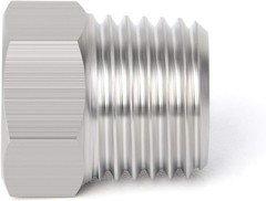5PCS Stainless Steel Outer Hex Thread Socket Pipe Plug Fitting 3/8″ NPT Male