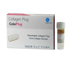 10 Pack of Cologenesis Colo Plug Sterile Collagen Sponge 8x20mm (Free Ship)