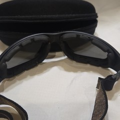 Wiley X WX Safety Goggles Interchangeable Gray/Yellow Lenses Elastic Strap