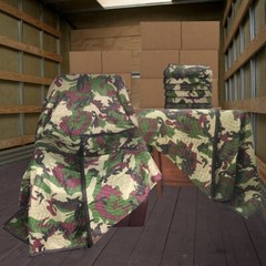 UBMOVE Camouflage Moving Blankets 65lbs/doz (4 Pack)