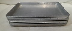 Lot Of 6 Vollrath #5220 and/or Winco ALXP-1013, 13 x 9.5″ 1/4 Sheet Pans USA