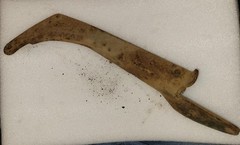 Used 1917 – 1925 Model T Ford Spare Tire Mounting Bracket Part Left Side