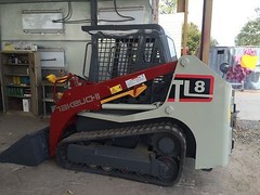 Takeuchi TL8 decal kit. The most complete after market kit available