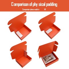 Orange Corrugated Shipping Packaging Box for Gifts,Wedding&All Festivals