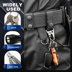 5PCS Duty Belt Keepers Nylon Basketweave Keepers for Police Tactical Molle Belts