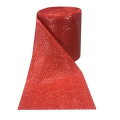 UBMOVE Small Bubble Red Wrap – 12″ x 120′ perforated every 12″