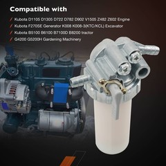 1G313-43010 Fuel Filter Assy For Kubota D722 D902 D1105 Z482 Z602 B6100 B8200