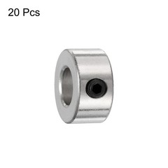 20pcs Set Screw Collars 10mm Bore Shaft Collars 20mm OD Drill Stop Collar