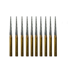 Dental Carbide Bur Orthodontic Debonding Finishing Tapper FG 8104 Tungsten Steel