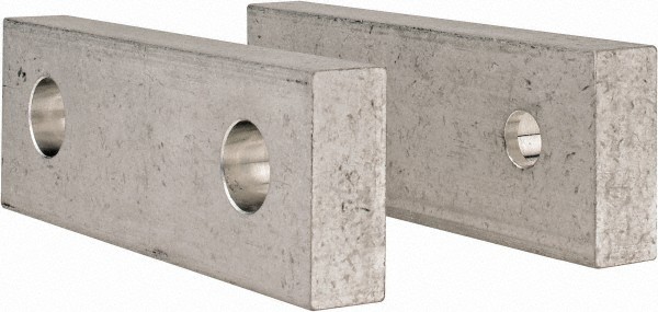 Gibraltar 6″ Wide x 2″ High x 3/4″ Thick, Flat/No Step Vise Jaw Soft, Aluminu…
