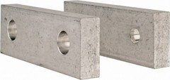 Gibraltar 6″ Wide x 2″ High x 3/4″ Thick, Flat/No Step Vise Jaw Soft, Aluminu…