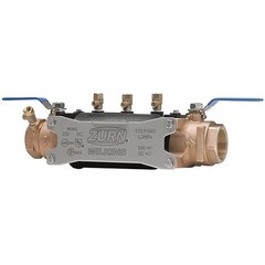Zurn Wilkins 1” 350 Double Check Backflow Preventer Lead-Free EZ Swap NIB