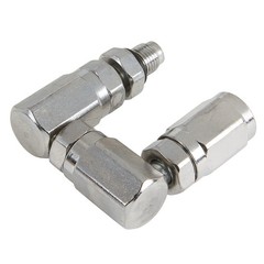 Strongway Grease Z-Swivel, 1/4in. NPT-M x 1/4in. NPT-F, 10,000 Max. PSI