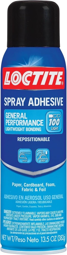 Loctite 1712314 13.5-Ounce Aerosol Can General Purpose Spray 13.5 Oz, clear