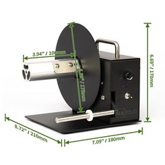 U.S. Solid Automatic Label Rewinder Bidirectional Rewinding