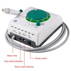 USA Dental Ultrasonic Piezo Scaler Handpiece 5 Tips Fit EMS Cavitron Woodpecker