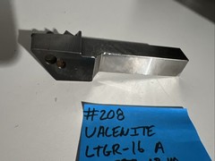 valenite LTGR-16A Indexible Carbide Lathe Toolholder 5”OAL 3/4”Shank Turning Tri