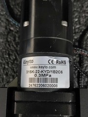 Keyto 315K-22-KYD/1B2C6 0.3MPa 24-Position 25-Port Rotary Shear Valve