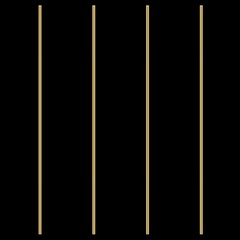 3/16 Inch Brass round Rod, 4PCS Brass round Rods Lathe Bar Stock, 3/16 Inch in