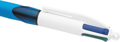 4 Colours Retractable Ballpoint Pens, Medium Point (1.0 Mm) Every-Day Writing Pe