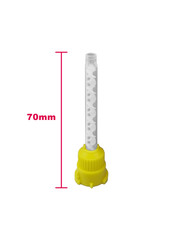 Dental Yellow HP Mixing Tips Defend Type 240 x 4.2mm Light Body Mydent Style