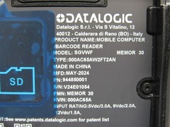 DATALOGIC SGVWF MEMOR 30 HANDHELD MOBILE COMPUTER/BARCODE READER 944850001
