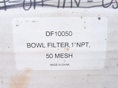 250934 New-No Box; General Pump DF10050 Inline Pump Strainer; 3/4NPT; 50 MESH