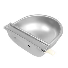 Automatic Waterer Bowl Float Valve, Durable Feeding Bowl for Sheep Goats Cattle
