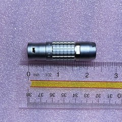 1 New FGG.3B.305.CYCD Lemo Push-pull Circular Connector, B-Series, 5 POS No Pins