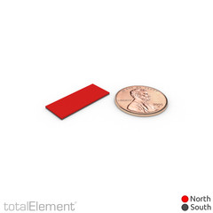 7/8 x 3/8 x 1/32 Inch Neodymium Rare Earth Block Magnets N52 (40 Pack)