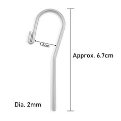 10pcs Dental Lip Hook Clip Stainless Root Canal Finder Endo Apex Locator