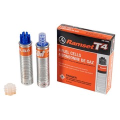 ITW Ramset Red Head T4FUEL Fuel Cell for T4MAG Insulfast T4SS (4 Pack)