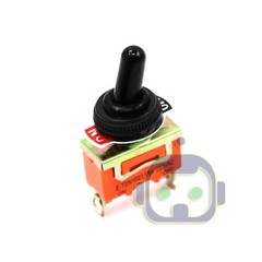 2PC 12V Heavy Duty Toggle Flick Switch On Off Car Boat SUV Dash Light Metal SPST