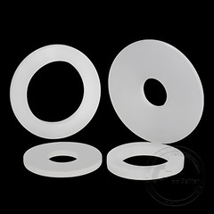 10pcs x Silicone Plain Flat Washer O Rings Sealing Gaskets Ring Food Grade