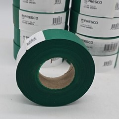 Lot of 10 Presco PresGlo Texas Roll Flagging Tape 3 Mils 1-3/16″ x 300ft Neon