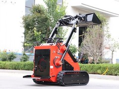 Skid-Steer Loader Tracked 22.1 HP Honda EPA Gasoline Engine for Gardens, Farming