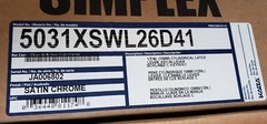 Simplex 5031XSWL-26D-41 Extra Heavy Duty Push Button Lock, Entry, Key Override