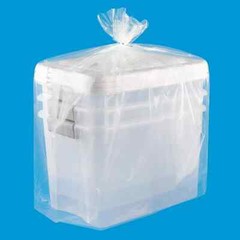 2 Mil Expandable Gusseted Poly Bags Clear Polyethylene Multiple Sizes LDPE