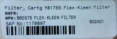 Flex-Kleen Pleated Filter Cartridge B60575 for Y81755 Cage New Old Stock
