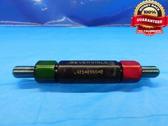 .421 28 NS 2 THREAD PLUG GAGE .4210 GO NO GO P.D.’S = .3976 & .4014 INSPECTION