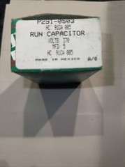 Totaline/Genuine Motor Run Capacitor P291-0503 370 VAC 5 MFD “New In Box”