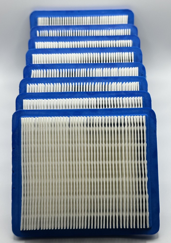 8PCS Air Filter Lawn Mower Filters For Briggs & Stratton 491588 491588s 399959