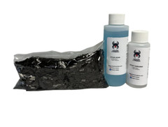 1/4″ Chopped Carbon Resin Kit: 1 lb (making FORGED composites)