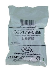 8G-8FJX90S MegaCrimp Coupling Female JIC 37 Flare Swivel – 90 Bent Tube