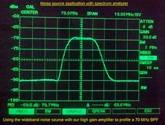 Noise Source Generator Calibrated (10 -1600 MHz; ~ 15 dB ENR, N-Type) Noise Fig