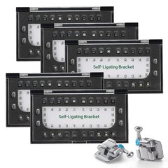 Dental Orthodontic Bracketo Autoenganchado Monoblock Mini MBT 022 Hooks 345