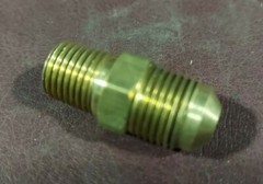 Lot of 10 – Parker 2P180 Male Connector, Flare x MNPT, 3/8″ Tube 1/4″ Pipe