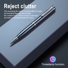 Digital Voice Activated Recorder Mini Small Hidden Audio Recording Pen Device