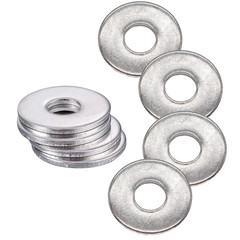 M6 Fender Washer, M6 Flat Washers Silver, 6mm I.D 18 OD Fender Washer, M6 Washer